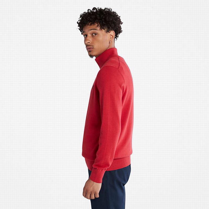 Timberland Williams River Zip-neck Skakači Crvene | 83329638