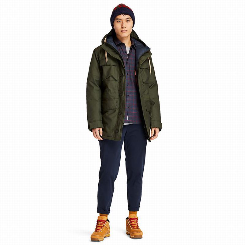 Timberland Wilmington DryVentField Parka Zelene | 65361493