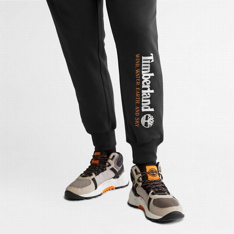 Timberland Wind Water Earth and SkySwea Jogger Hlače Crne | 84538522