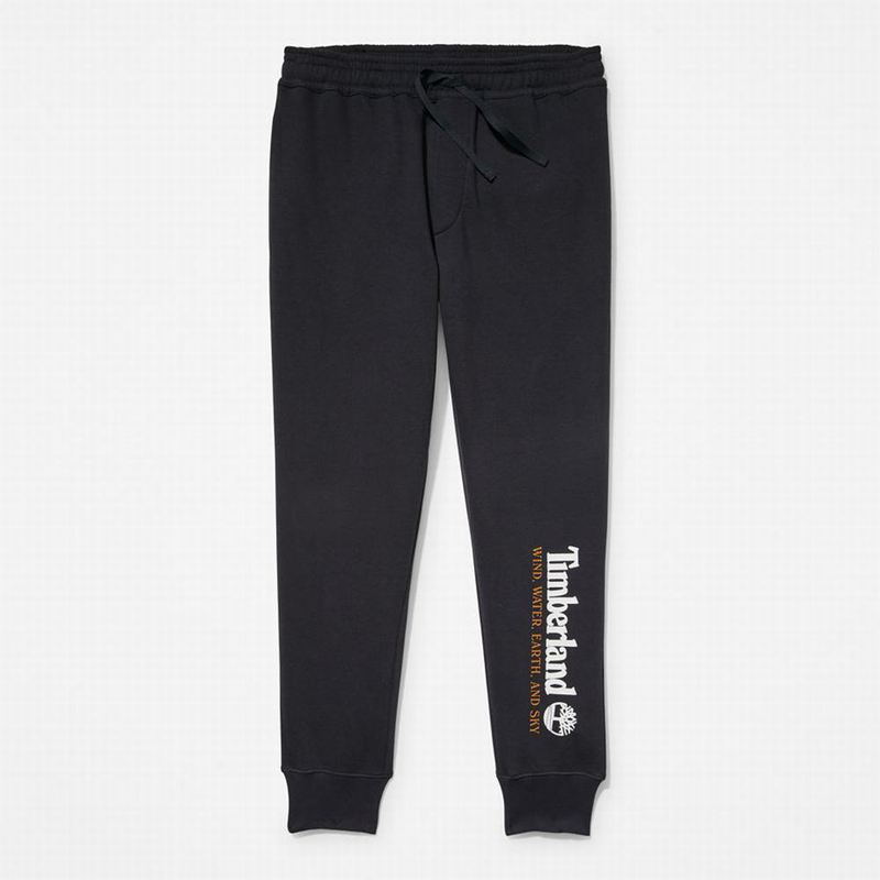 Timberland Wind Water Earth and SkySwea Jogger Hlače Crne | 84538522