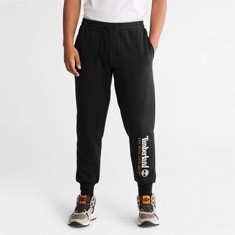 Timberland Wind Water Earth and SkySwea Jogger Hlače Crne | 84538522