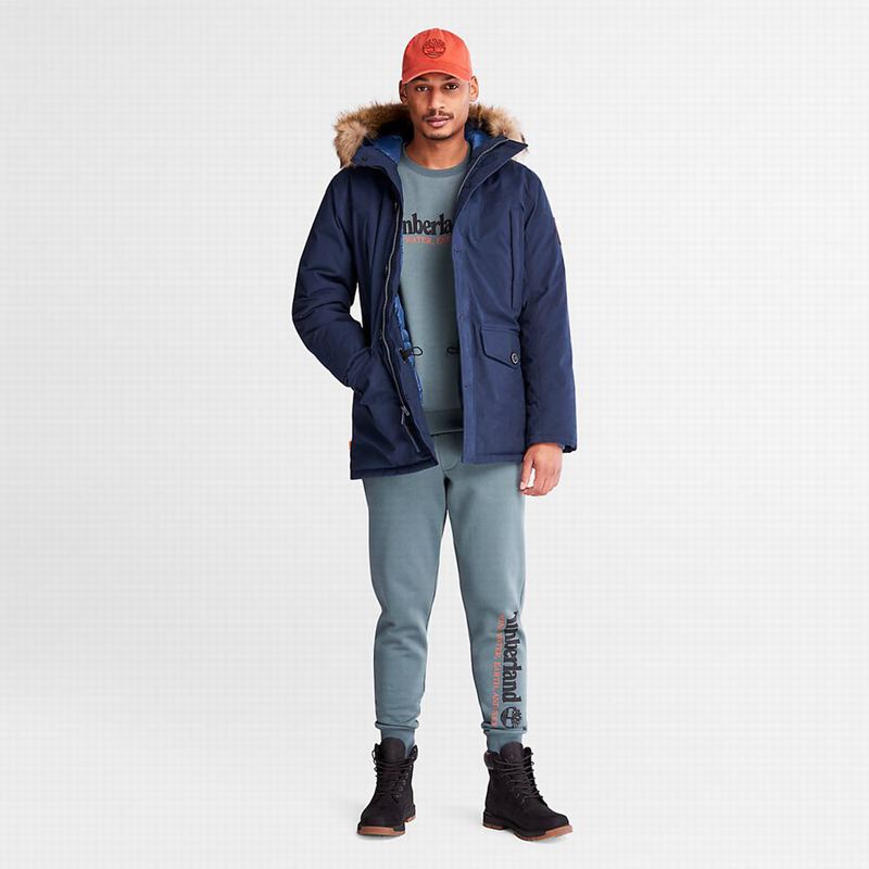 Timberland Wind Water Earth and Sky Crewneck Dukserice Sive | 23588737