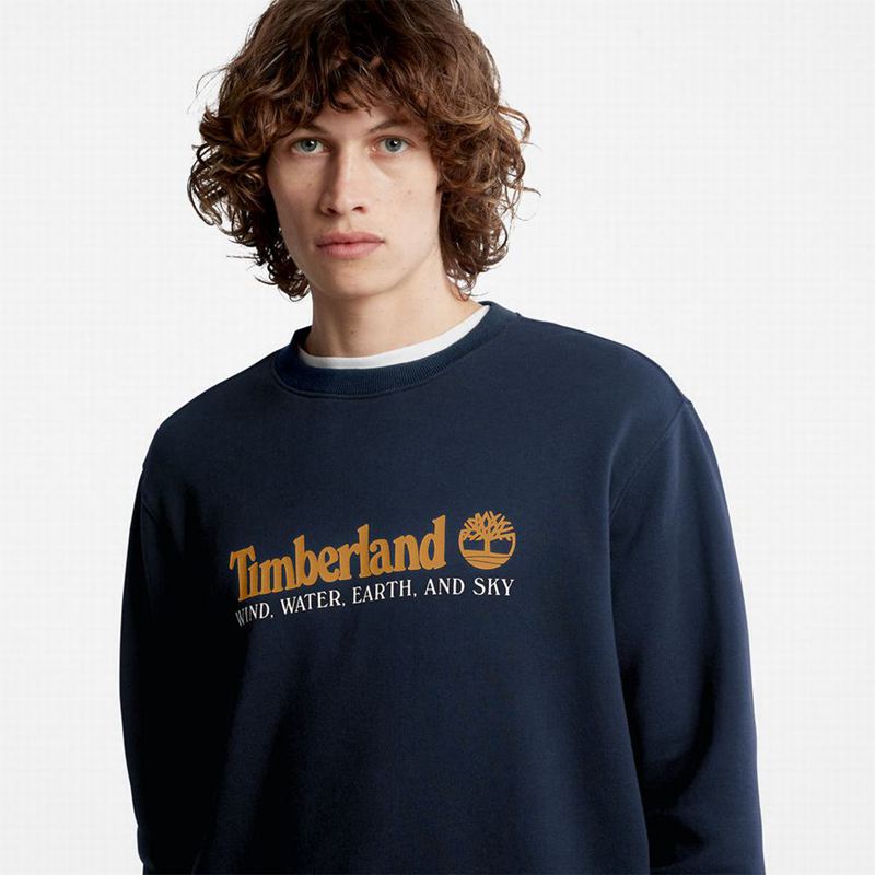 Timberland Wind Water Earth and Sky Dukserice Tamnoplave | 10110006