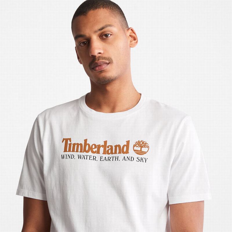Timberland Wind Water Earth and Sky Majice Bijele | 34238493
