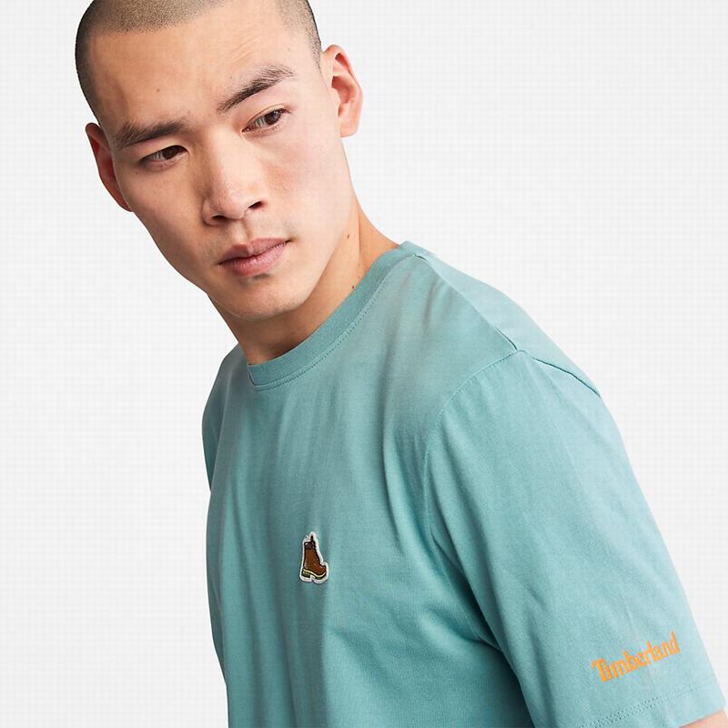 Timberland Wind Water Earth and Sky Majice Tirkizne | 47210768