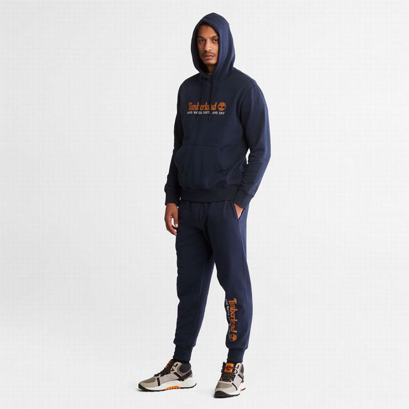 Timberland Wind Water Earth and Sky Majica S Kapuljačom Tamnoplave | 50350435