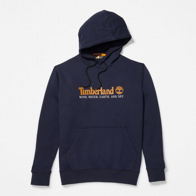 Timberland Wind Water Earth and Sky Majica S Kapuljačom Tamnoplave | 50350435