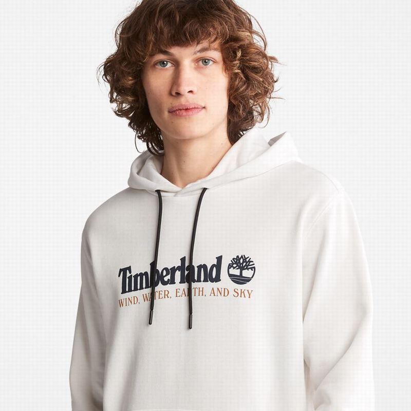 Timberland Wind Water Earth and Sky Majica S Kapuljačom Bijele | 82185530
