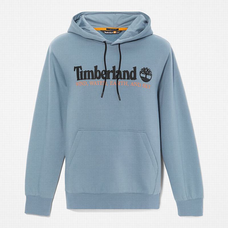 Timberland Wind Water Earth and Sky Majica S Kapuljačom Svijetlo Plave | 9500222