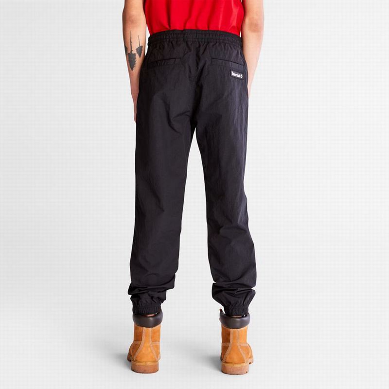 Timberland Windbreaker Jogger Hlače Crne | 25568902