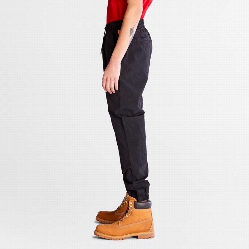 Timberland Windbreaker Jogger Hlače Crne | 25568902