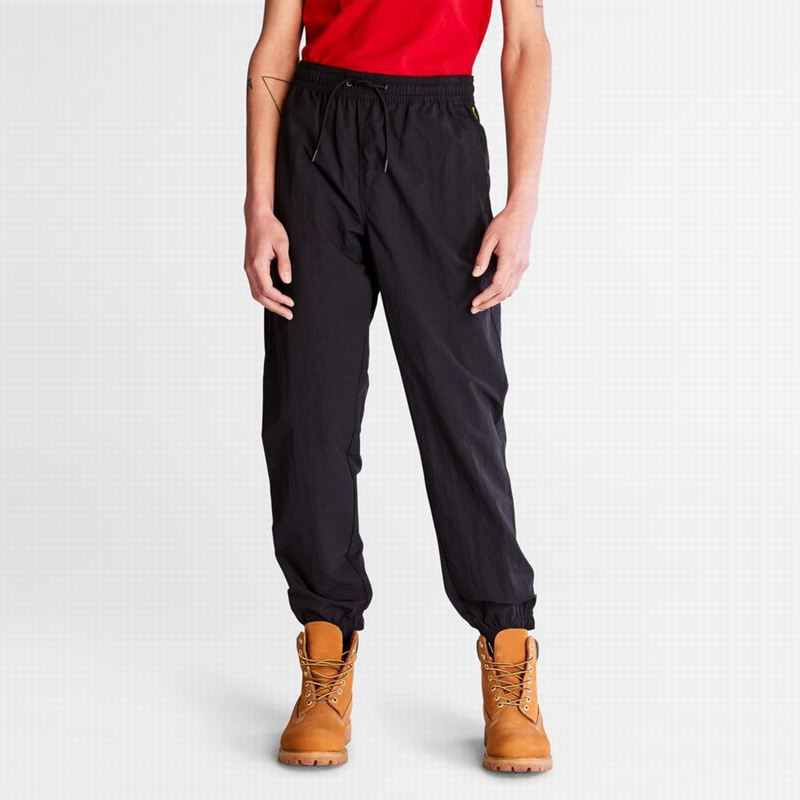Timberland Windbreaker Jogger Hlače Crne | 25568902