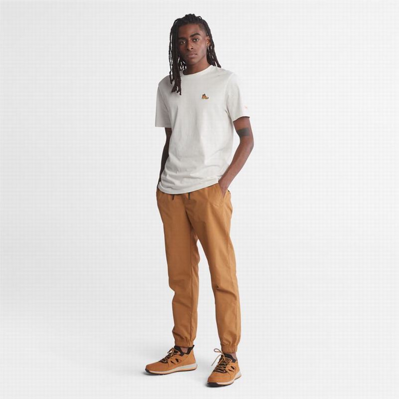 Timberland Windbreaker Jogger Hlače Smeđe | 86172522