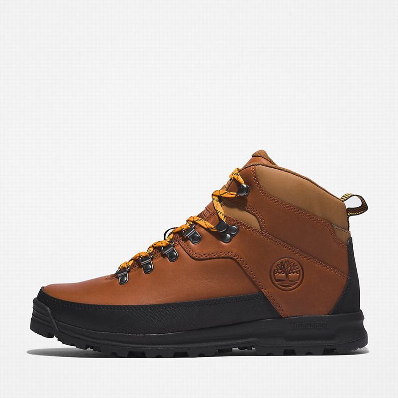 Timberland World Planinarske Cipele Smeđe | 25897974