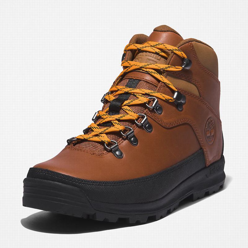 Timberland World Planinarske Cipele Smeđe | 25897974