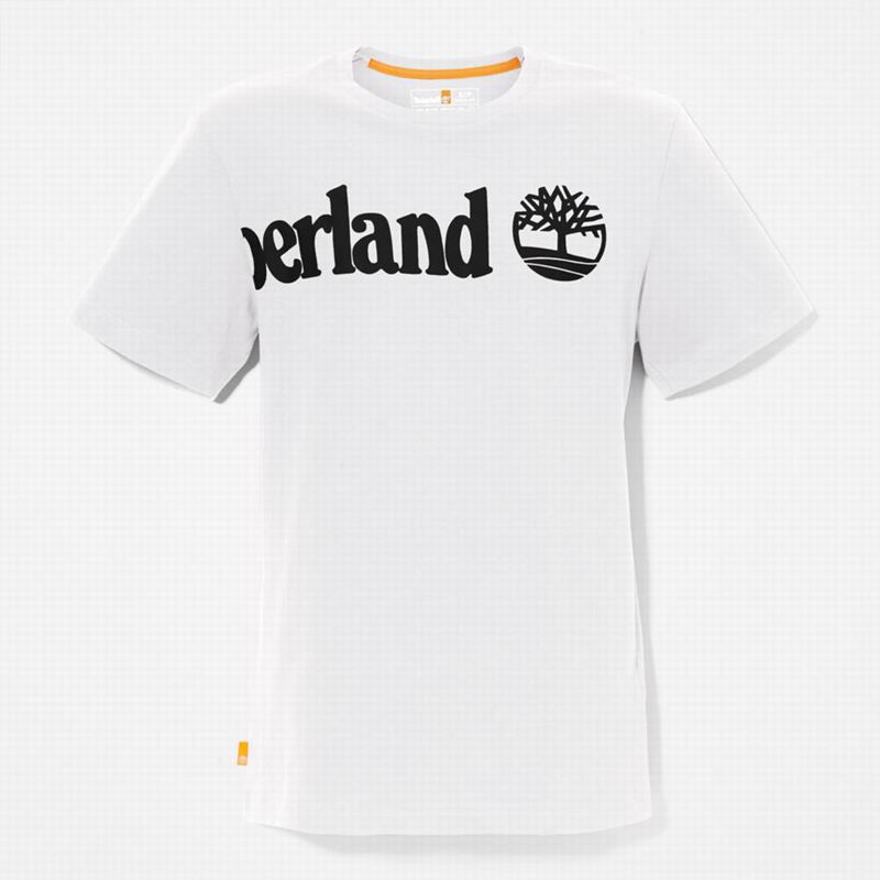 Timberland Wraparound-Logo Majice Bijele | 89925583