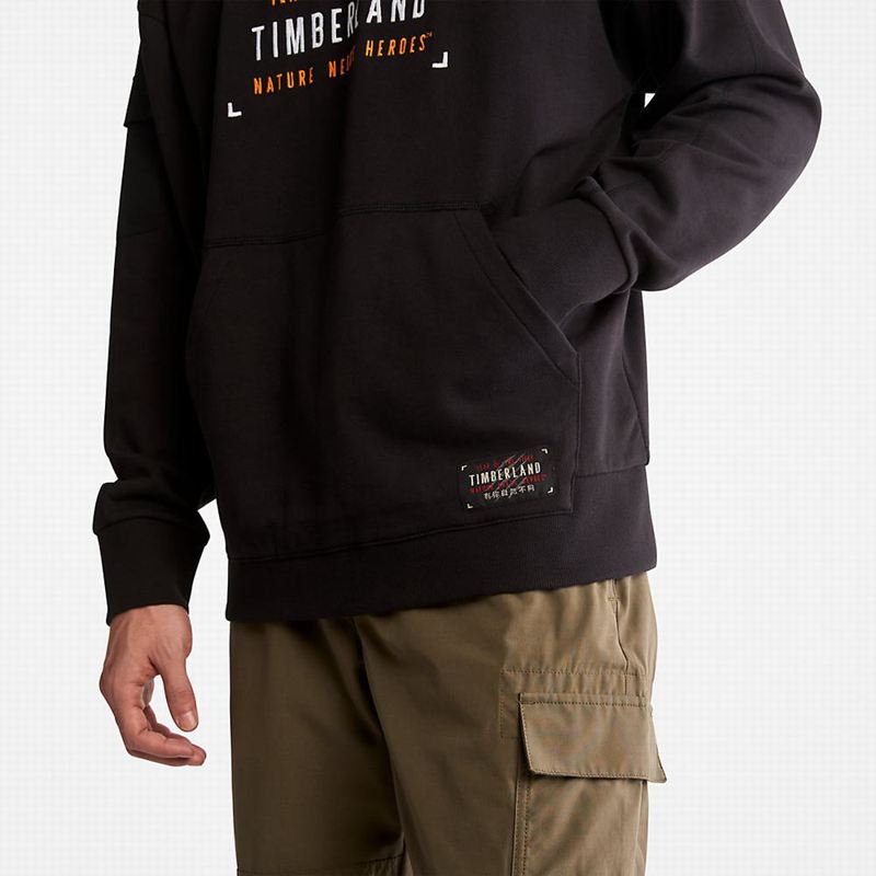 Timberland Year of the Tiger Dukserice Crne | 70817884