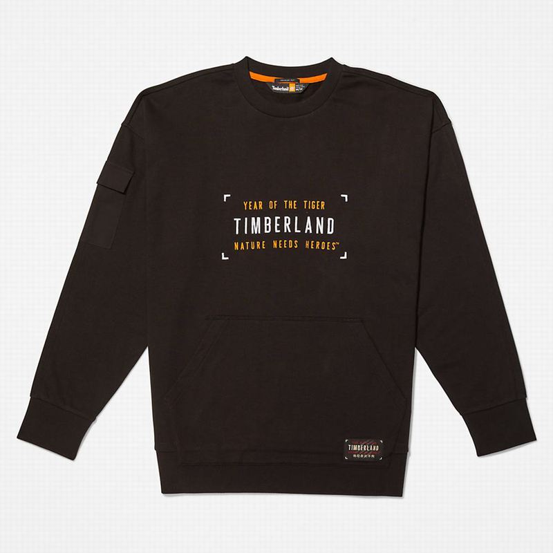 Timberland Year of the Tiger Dukserice Crne | 70817884