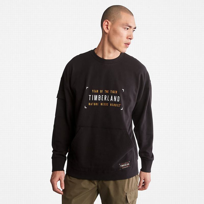 Timberland Year of the Tiger Dukserice Crne | 70817884