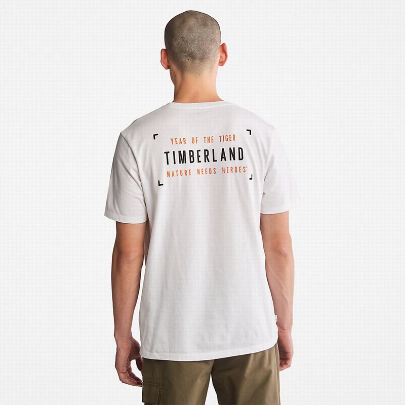 Timberland Year of the Tiger Majice Bijele | 74299877