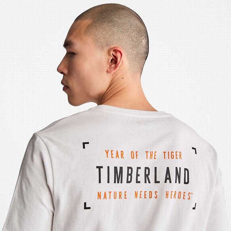 Timberland Year of the Tiger Majice Bijele | 74299877