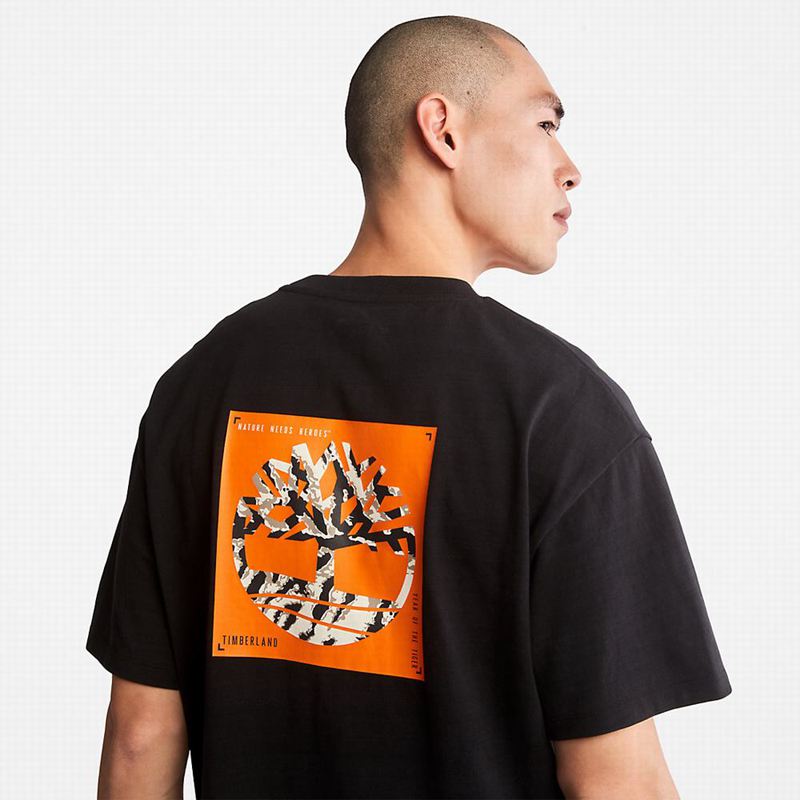 Timberland Year of the Tiger Majice Crne | 21289513