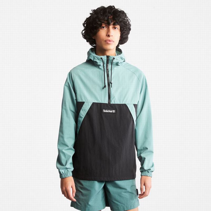 Timberland Zip-Neck Vjetrovka Crne | 31998776