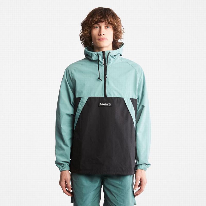 Timberland Zip-Neck Vjetrovka Crne | 31998776