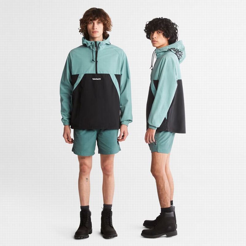 Timberland Zip-Neck Vjetrovka Crne | 31998776