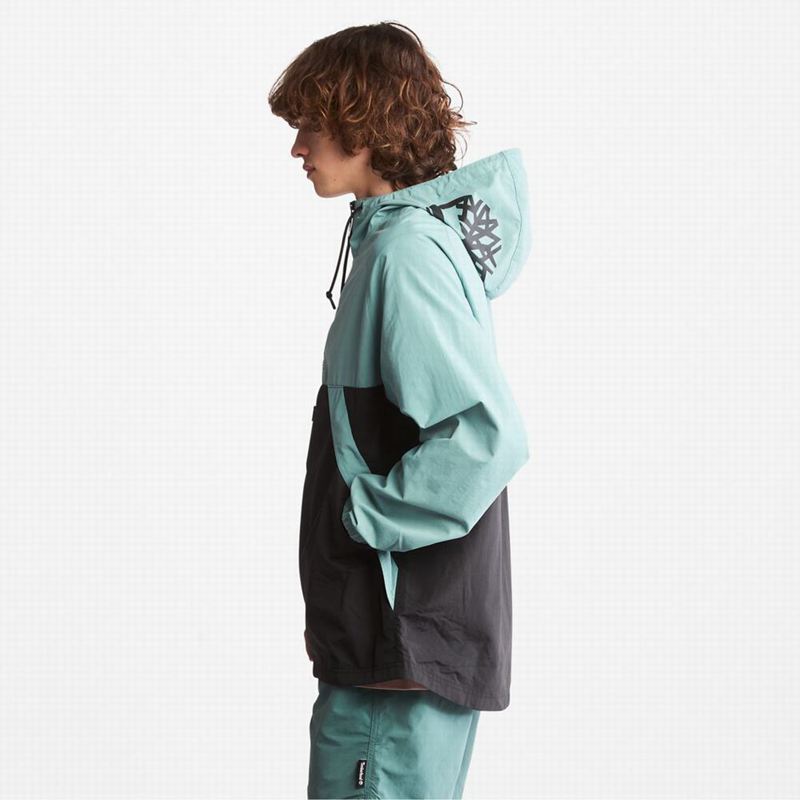 Timberland Zip-Neck Vjetrovka Crne | 31998776