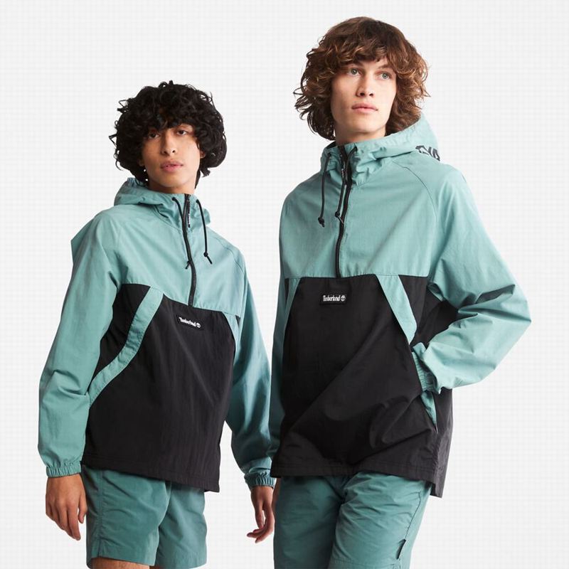 Timberland Zip-Neck Vjetrovka Crne | 31998776