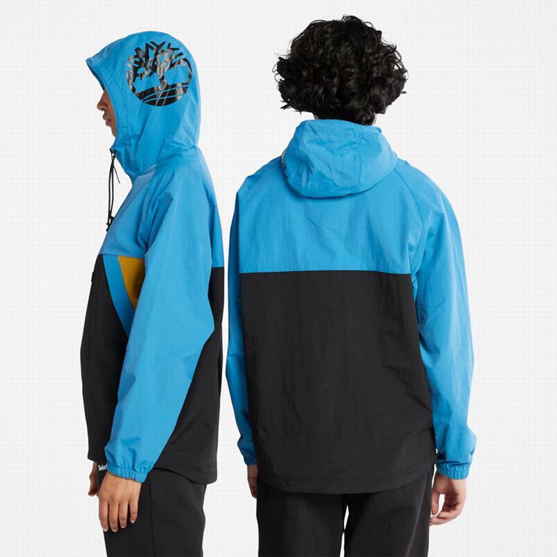 Timberland Zip-Neck Vjetrovka Crne | 49083359