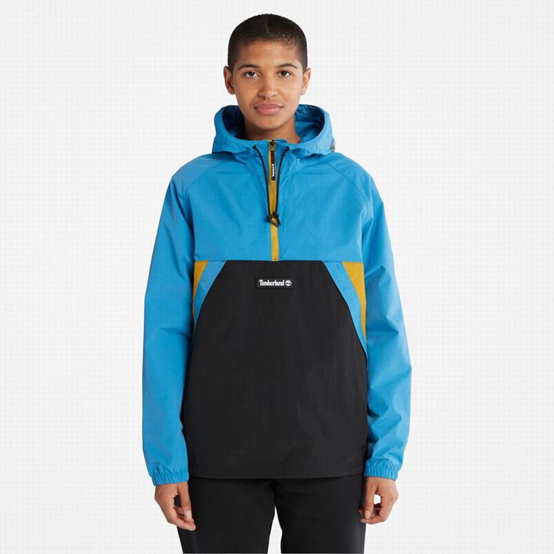 Timberland Zip-Neck Vjetrovka Crne | 49083359