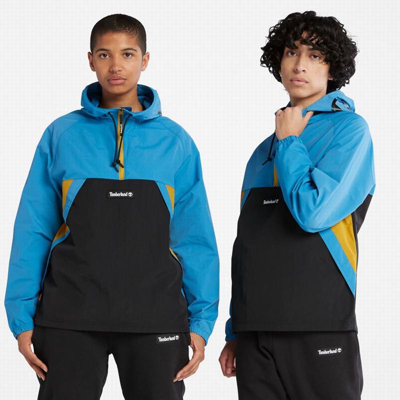 Timberland Zip-Neck Vjetrovka Crne | 49083359