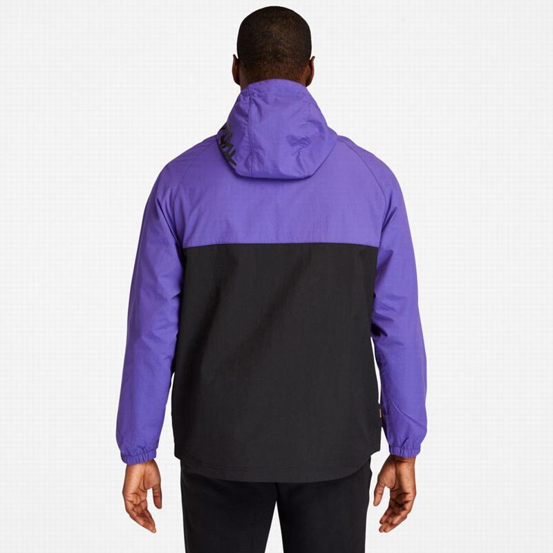 Timberland Zip-Neck Vjetrovka Crne | 78018643