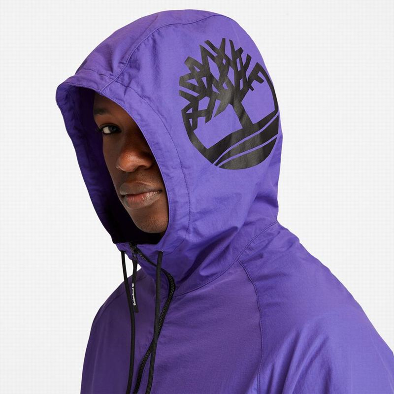 Timberland Zip-Neck Vjetrovka Crne | 78018643