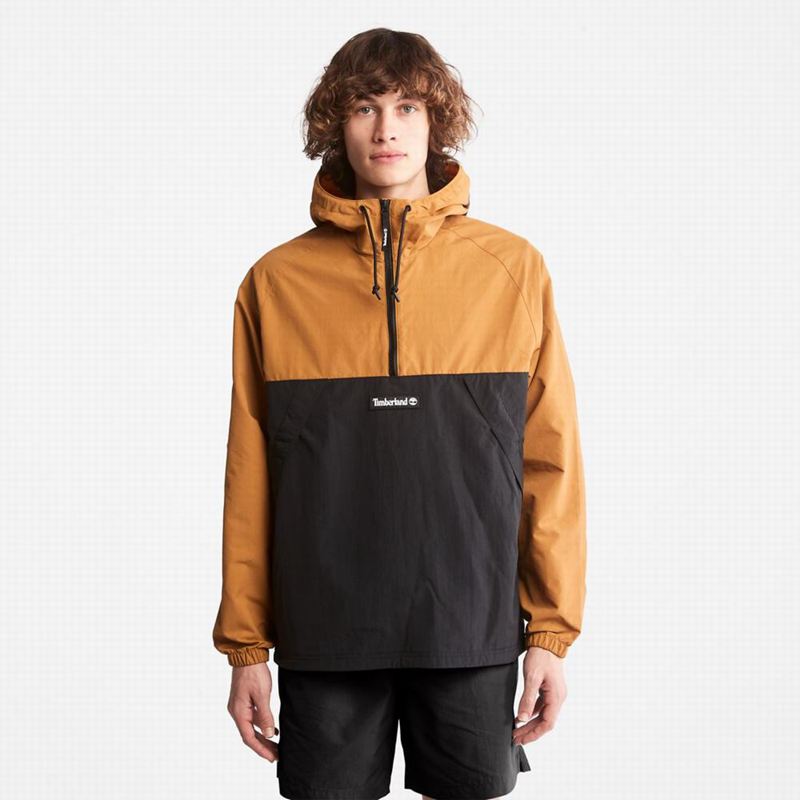 Timberland Zip-Neck Vjetrovka Crne | 95959432