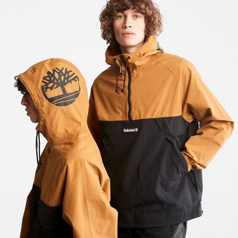 Timberland Zip-Neck Vjetrovka Crne | 95959432