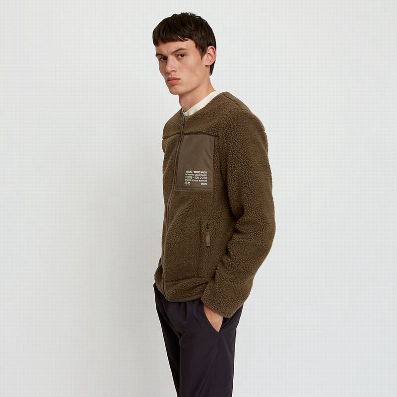 Timberland x WoodWood CLS Flis Jakne Smeđe | 80620107