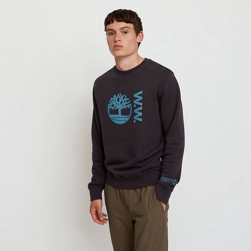 Timberland x WoodWood Crew Dukserice Crne | 7840431