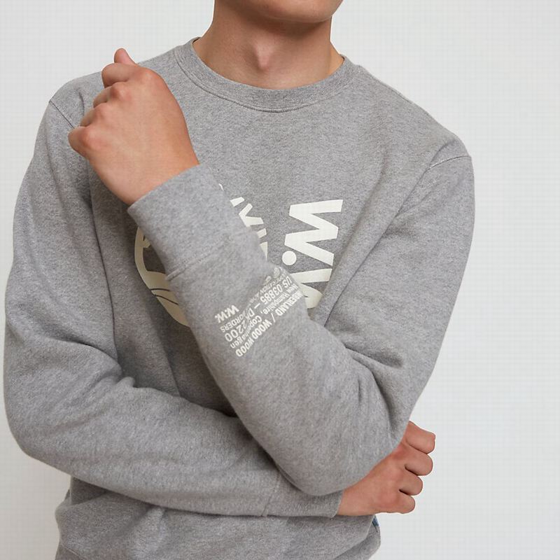Timberland x WoodWood Crew Dukserice Sive | 45263463