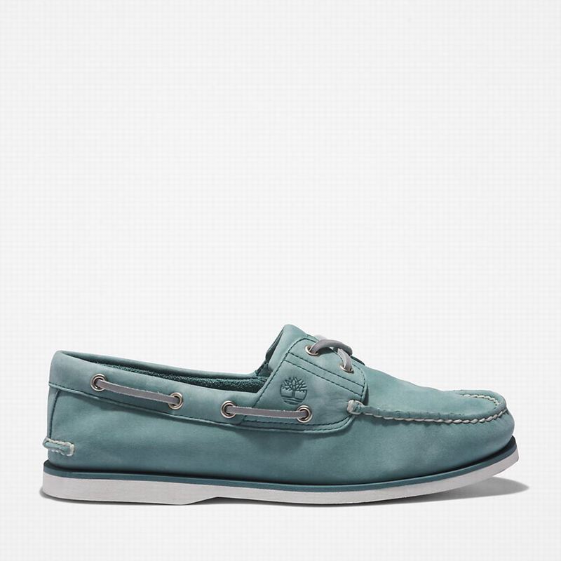 Timberland 2-Eye Classic Cipele Za Čamce Plave | 35701770