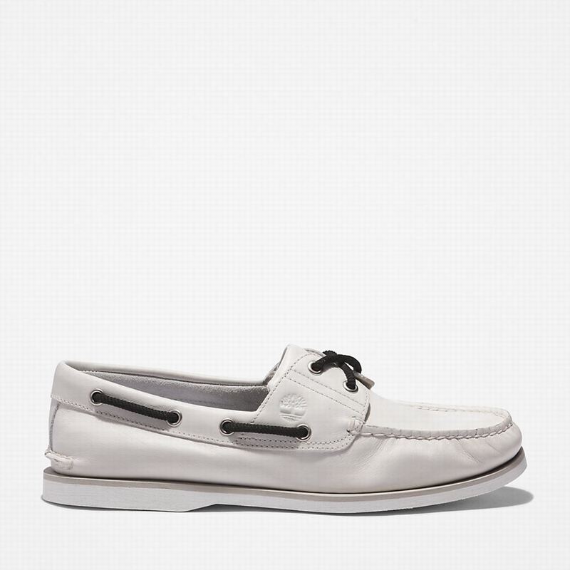 Timberland 2-Eye Classic Cipele Za Čamce Bijele | 40461116