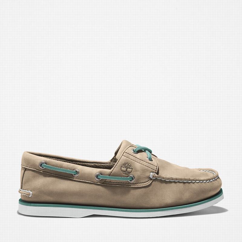 Timberland 2-Eye Classic Cipele Za Čamce Bež | 7715256