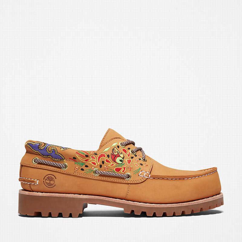 Timberland 3-Eye Cipele Za Čamce Žute | 51398421