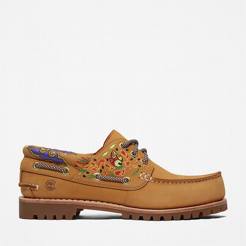 Timberland 3-Eye Cipele Za Čamce Žute | 68614136