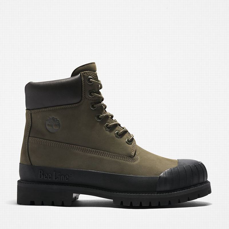 Timberland 6 Inch Rubber Toe Čizme Crne | 46122464