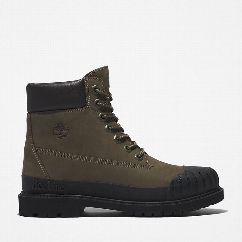 Timberland 6 Inch Rubber Toe Čizme Crne | 87966287