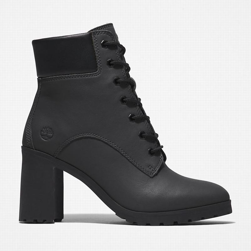 Timberland Allington Heeled 6 Inch Čizme Crne | 91151495