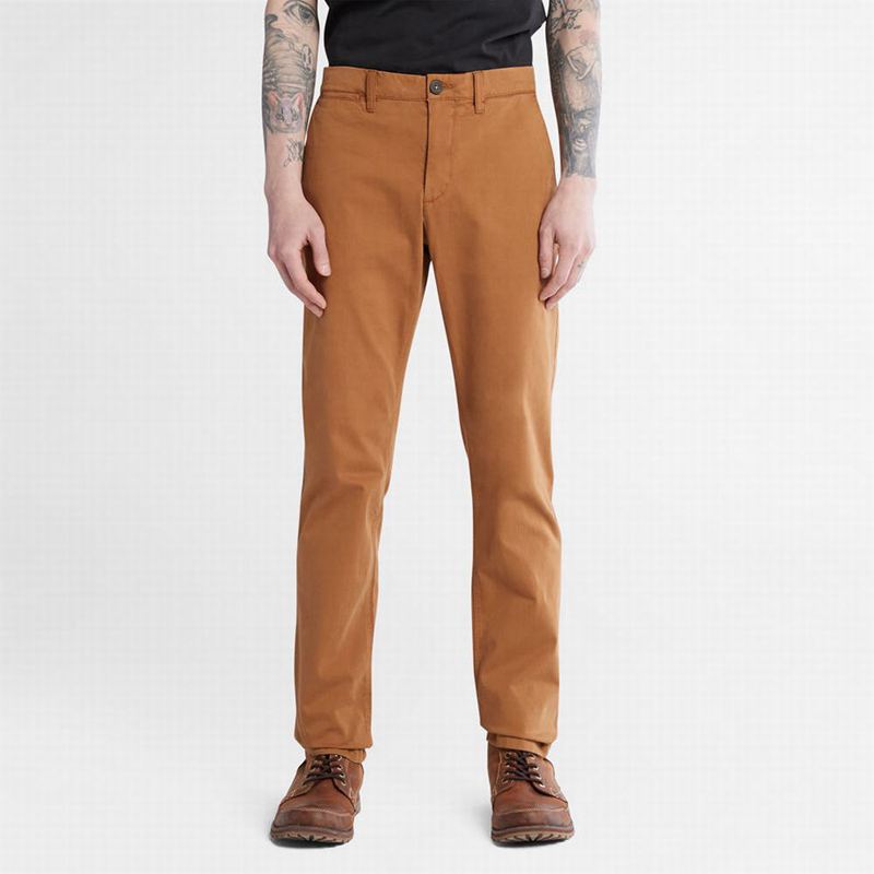 Timberland Anti-odour Ultra-stretch Chino Hlače Smeđe | 61216607